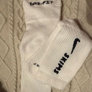 Nike x Skims White Crew Socks